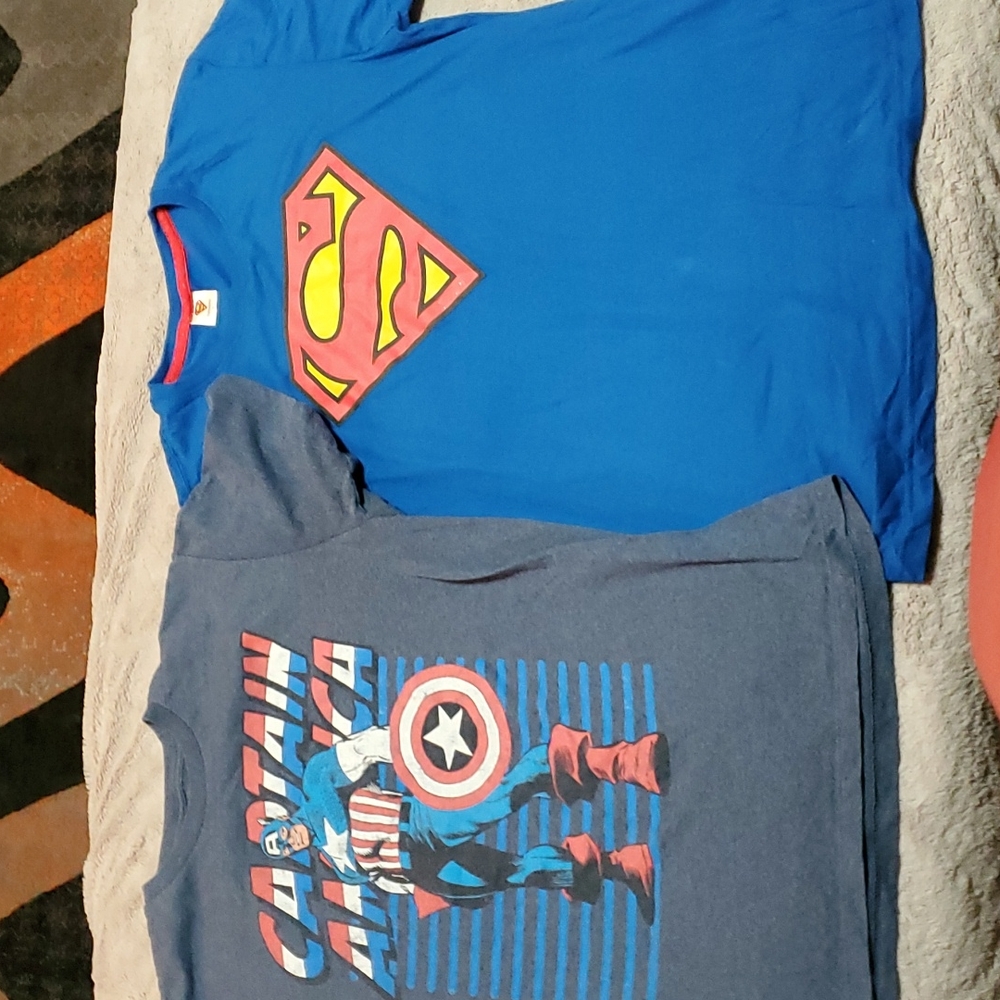 Bundle DC/Marvel Large shirts